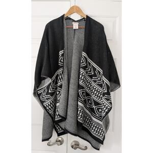 Merona Drapey Oversized Open Front Kimono Poncho